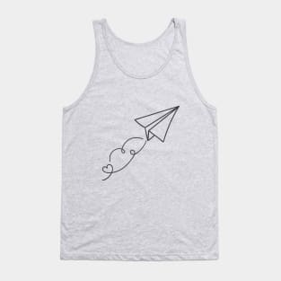 kite design for pilots and flying lovers Tank Top